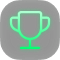 Troféu representando conquistas